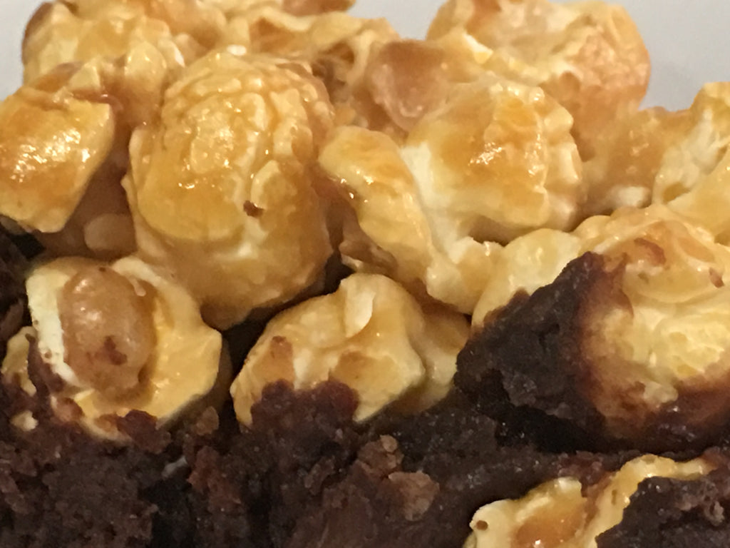 Popcorn Brownie Bliss